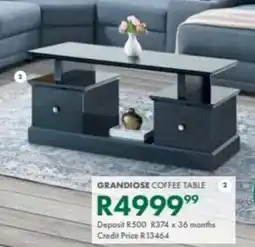 Beares Grandiose coffee table offer