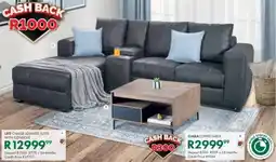 Beares Leo chaise lounge suite with console offer