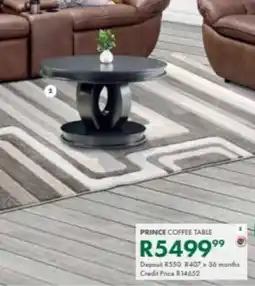 Beares Prince coffee table offer
