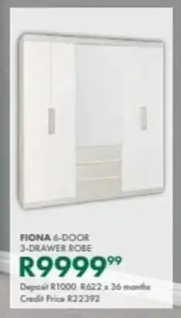 Beares Fiona 6-door 3-drawer robe offer