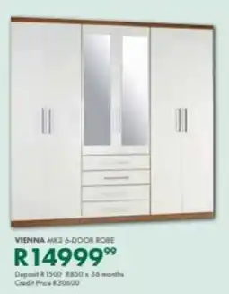 Beares Vienna mk2 6-door robe offer