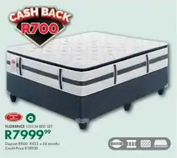 Beares Florence 152cm bed set offer