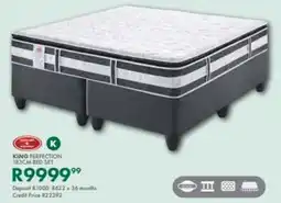 Beares King perfection 183cm bed set offer