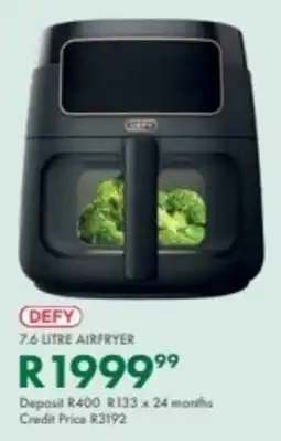 Beares Defy Airfryer offer