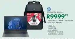 Beares Hp 250 laptop bundle offer