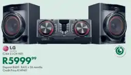 Beares LG Cj44 2.1ch hifi offer