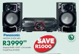 Beares Panasonic akx320 2.0ch hifi offer