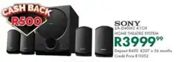 Beares Sony sa-d40m2 4.1ch home theatre system offer