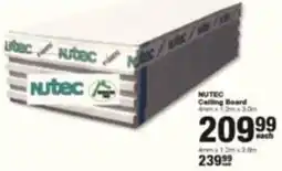 Build It Nutec ceiling board offer