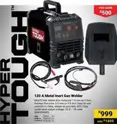 Builders Warehouse Hyper Tough 120A Metal Inert Gas Welder 850029892 offer