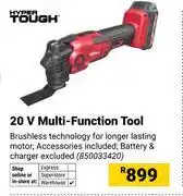 Builders Warehouse Hyper Tough 20V Multi Function Tool 850033420 offer