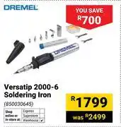 Builders Warehouse Dremel Versatip 2000-6 Soldering Iron 850030645 offer
