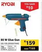 Builders Warehouse Ryobi 80W Glue Gun GG-100 offer
