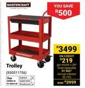 Builders Warehouse Mastercraft Trolley 850011756 offer