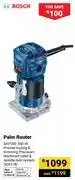 Builders Warehouse Bosch Palm Router GKF550 606178 offer