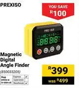 Builders Warehouse Prexiso Magnetic Digital Angle Finder 850033205 offer