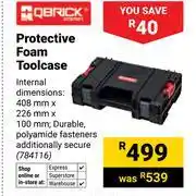 Builders Warehouse Qbrick Protective Foam Toolcase 784116 offer