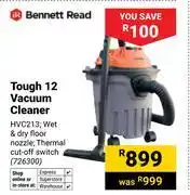 Builders Warehouse Bennett Read Tough 12 Vacuum Cleaner 726300 offer