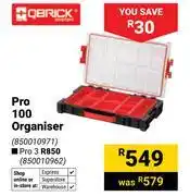 Builders Warehouse Qbrick Pro 100 Organiser 850010971 offer