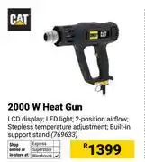 Builders Warehouse CAT 2000W Heat Gun 769633 offer