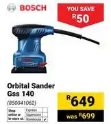 Builders Warehouse Bosch Orbital Sander GSS 140 850041062 offer