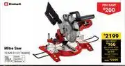Builders Warehouse Einhell Mitre Saw 768804 offer