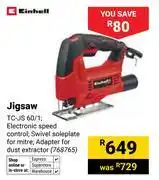 Builders Warehouse Einhell Jigsaw 768765 offer