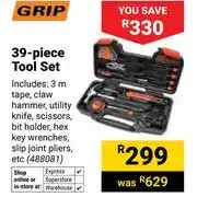 Builders Warehouse Grip 39-Piece Tool Set 488081 offer