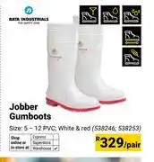 Builders Warehouse Bata Industries Jobber Gumboots 538246,538253-Per Pair offer