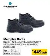 Builders Warehouse Bata Industrials Memphis Boots-Per Pair offer