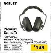 Builders Warehouse Robust Premium Earmuffs 850023062 offer