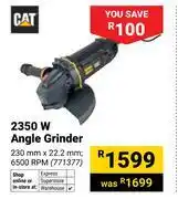 Builders Warehouse CAT 2350W Angle Grinder 771377 offer