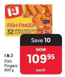 Makro I&J Fish Fingers offer