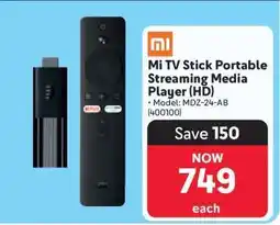 Makro Mi TV Stick Portable Streaming Media Player (HD) offer