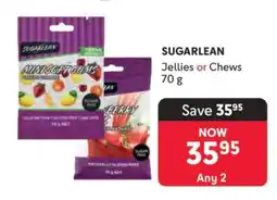 Makro SUGARLEAN Jellies or Chews 70 g offer