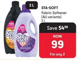 Makro STA-SOFT FABRIC SOFTENER offer