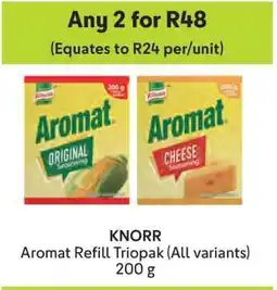 Makro KNORR Aromat Refill Triopak (All variants) offer