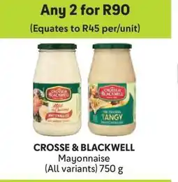 Makro Crosse & Blackwell Mayonnaise offer