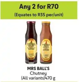 Makro MRS BALL'S CHUTNEY offer