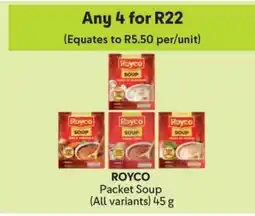 Makro Royco Packet Soup offer