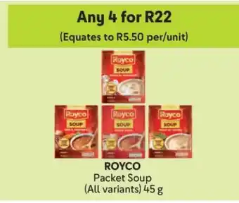 Makro Royco Packet Soup offer