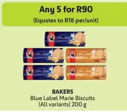 Makro Bakers Blue Label Marie Biscuits offer