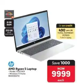 Makro AMD Ryzen 5 Laptop offer