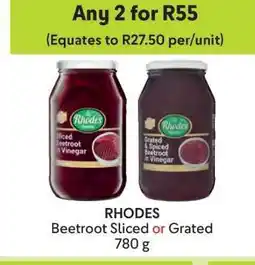 Makro Rhodes Beetroot Sliced OR Grated offer