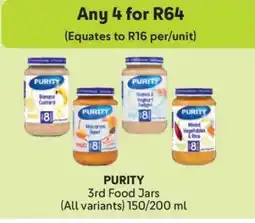 Makro PURITY 3rd Food Jars offer