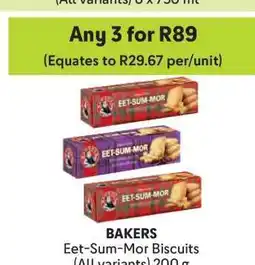 Makro BAKERS Eet-Sum-Mor Biscuits offer