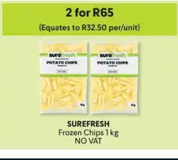 Makro SUREFRESH Frozen Chips 1 kg offer