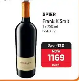 Makro SPIER Frank K Smit offer