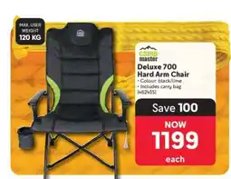 Makro Deluxe 700 Hard Arm Chair offer