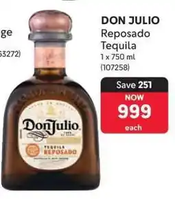 Makro Don Julio Reposado Tequila offer